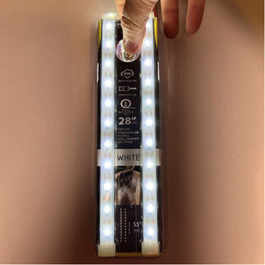 Acellories Firebolt  White LED Car 28 Inch Self Adhesive Interior Lights USB